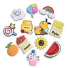 12pcs Creative Cute Cartoon Refrigerator, 3D Soft Plastic Refrigerator Can