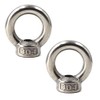 M14 Lifting Eye Nut 304 Stainless Steel Ring Eye Bolts Threaded Nuts Pack of 2