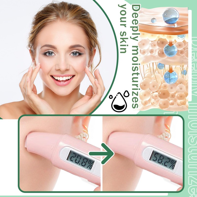 9 Pcs Avocado Skincare Set with Moisturizing Facial Cleanser,Toner,Face Serum,