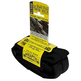 [WRAPTIE] Straps, Luggage Fastening, Packing, Luggage Organization, Multi-functional & High Performance Magic Band, Strong Velcro Strap, Elastic Elastic Material, Bike, Outdoor, Bicycle, Tie Down