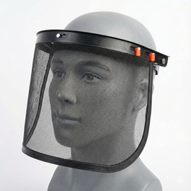 ArkreaM Face Guard, Helmet Mounted, Grass Mowing, Mesh, Shatterproof, Face Shield, Protective Face, Grass Cutter, Forestry, Landscaping, Breathable