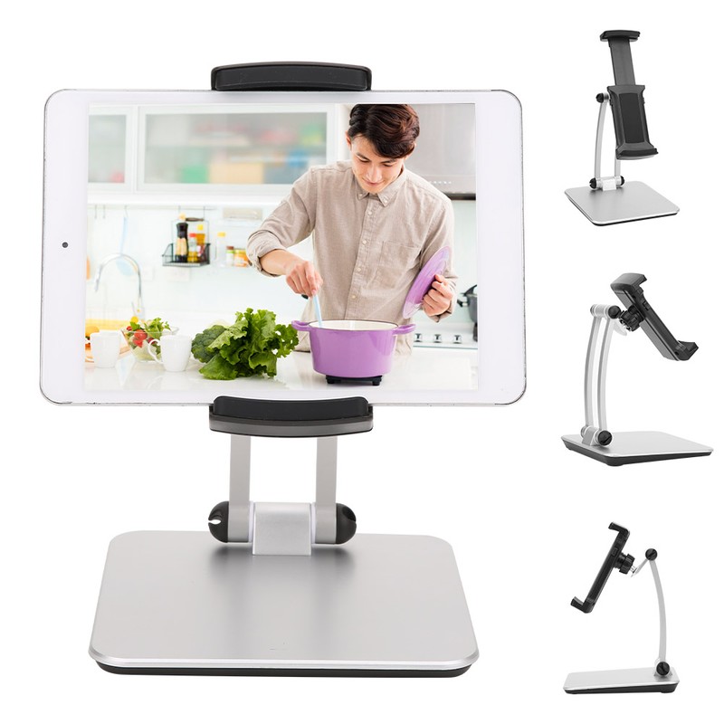 Tablet Computer Bracket Base Foldable Adjustable Portable Universal Rotatable Phone