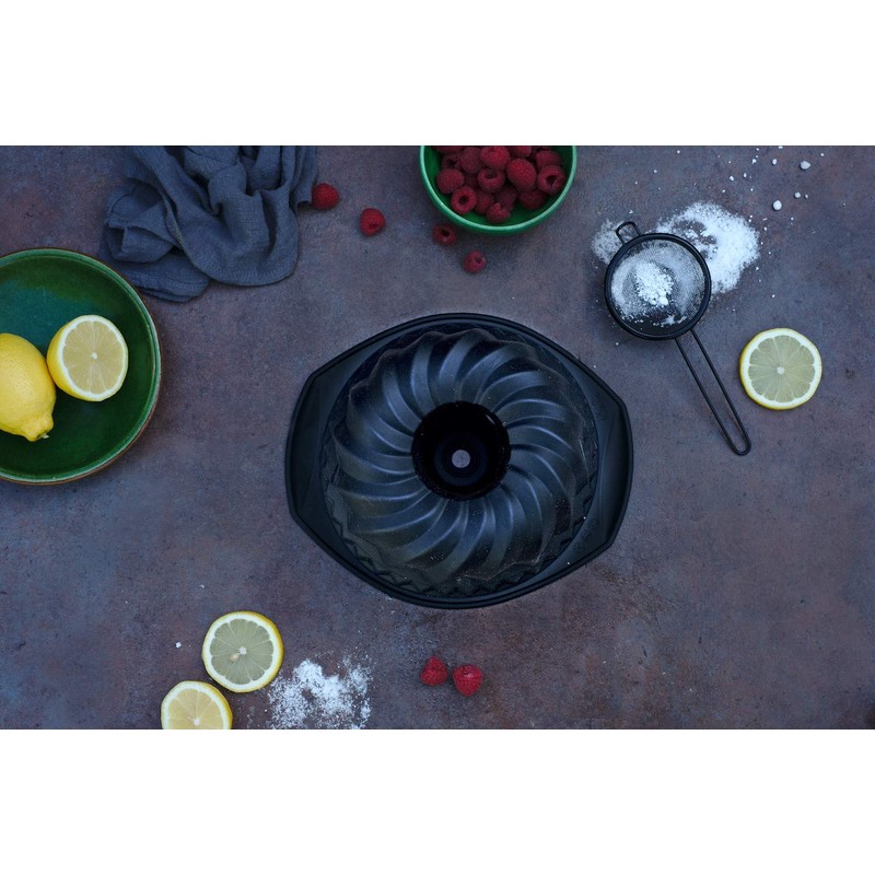 Backhaus Gugelhupfform – Antihaft Backform, Runde Bundform aus Premium Silikon