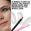 Eyebrow Pencil,Makeup Eye Liner, Long Lasting Waterproof and Smudgeproof Easy