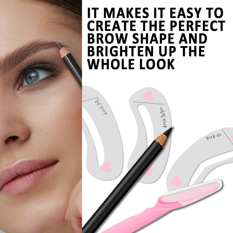 Eyebrow Pencil,Makeup Eye Liner, Long Lasting Waterproof and Smudgeproof Easy
