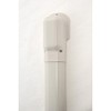Inaba Denko Pipe Fitting Cover Wall Corner Wall Outlet Black