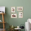 Toner Depot 2 Pack 4x6 Picture Frame, Quick-Change Photo Storage