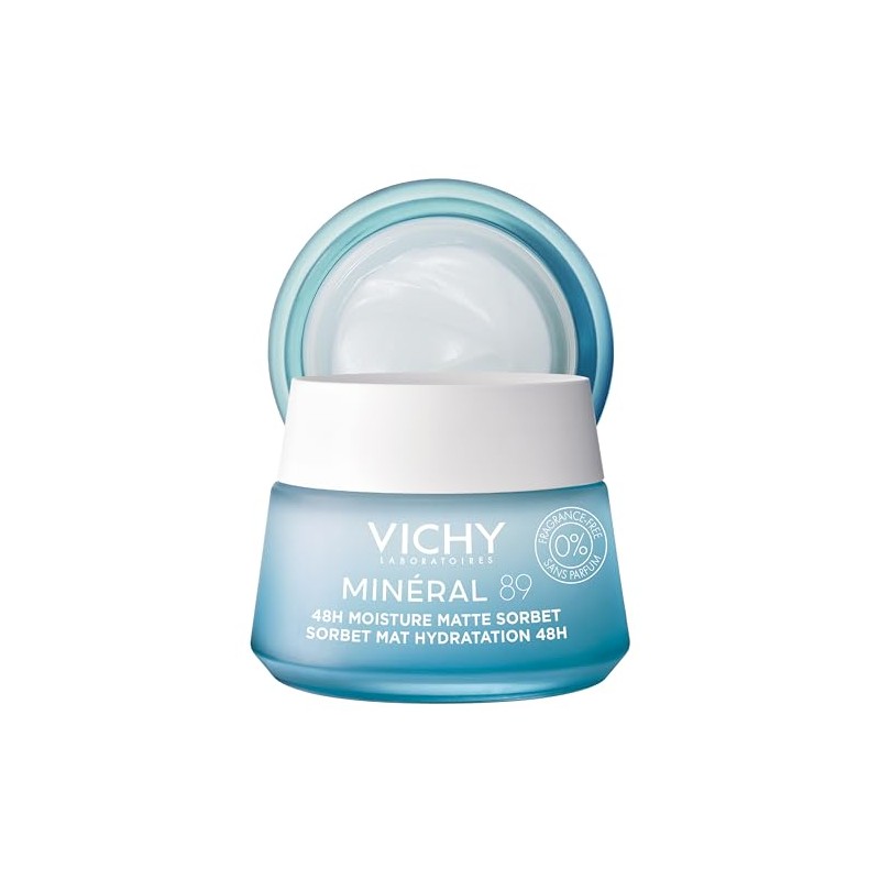 Vichy Minéral 89 Gel Matificante Dermatológico, Piel Mixta a Grasa,