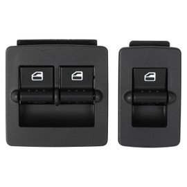 ROADFAR Window Switch Fits 1998-2010 for Volkswagen Beetle Front Left & Right Power Window Switch Replaces 1C0959855 1C0959527 1C0959855A01C 1C0959527A01C