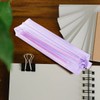 Lotsdonxia Transparent Pencil Case Portable Stationery Organiser Innovative Document Storage