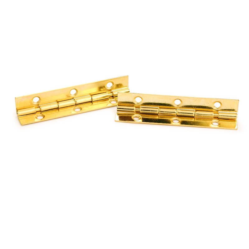 Highpoint 105 Degree Stop Hinge Brass Plated 2" Pair