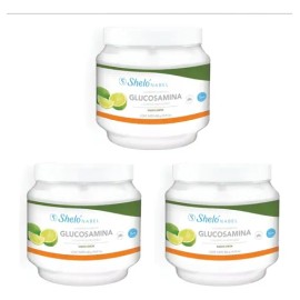 Pack 3 Glucosamina Sheló Nabel Limón 450g                                                                                                             