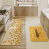 Xsinufn Spring Summer Farmhouse Kitchen Rugs and Mats Set of