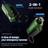 Window Breaker and Seatbelt Cutter Keychain,2 in 1 Car Safety