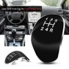 EVGATSAUTO Gear Knob Cover, 5 Gears Car Gear Knob Head