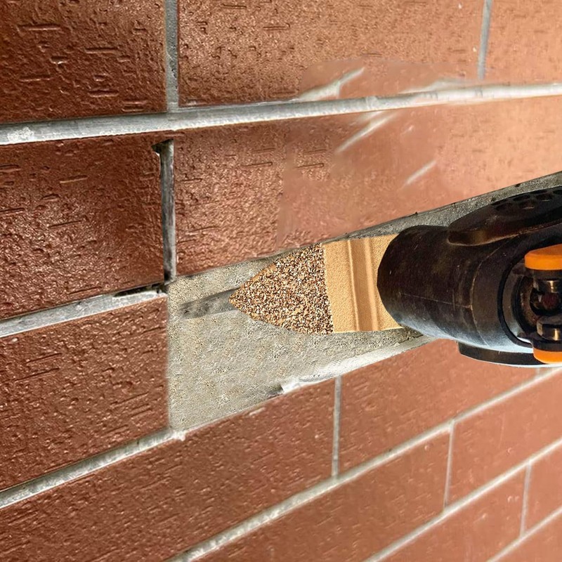 Ettonsun 6 Pcs Universal Carbide Oscillating Saw Blades, Mixed Multitool