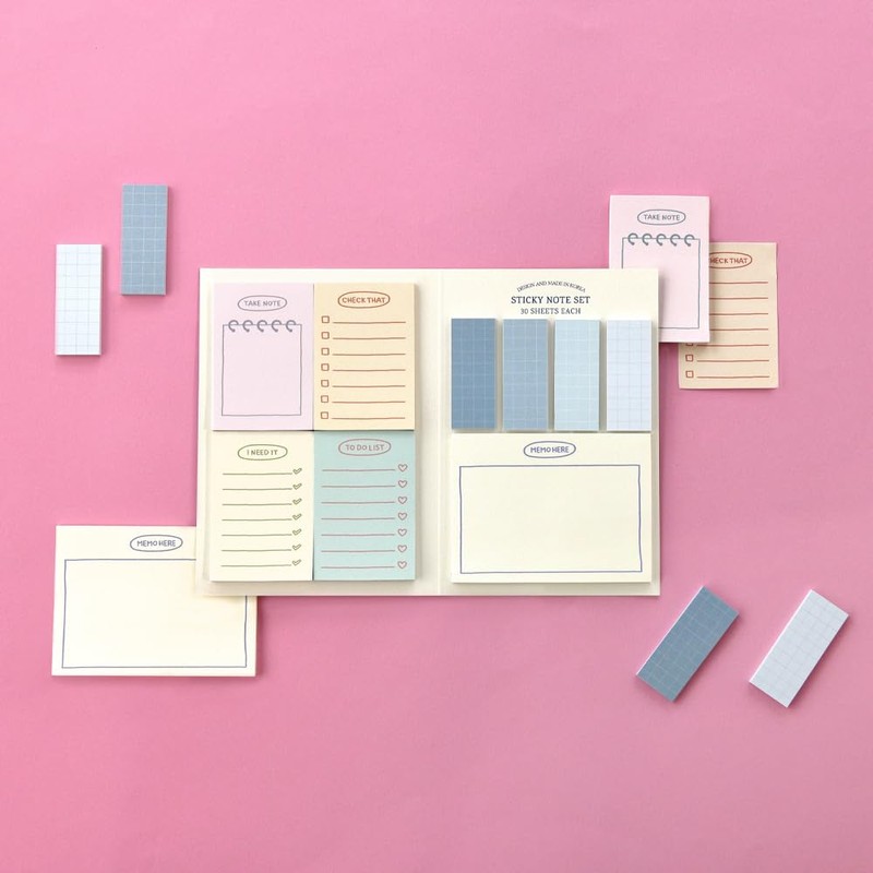 Color Palette Sticky Set - C (Sticky Note Set -