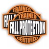 Unbranded/Generic -2- Fall Protection Trained | Certified Hard Hat Stickers Safety Helmet Decals