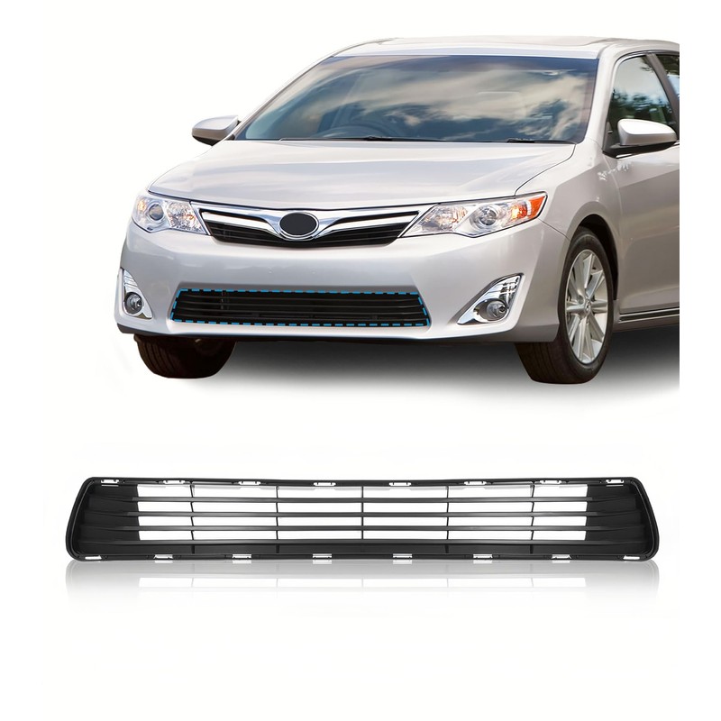 TMNIFLEG Front Lower Bumper Grill Grille Compatible With Toyota Camry