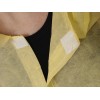 WF (10) Disposable Lab Coats Protective Work Gowns Yellow Size