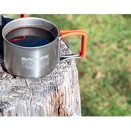 EVERNEW Titanium Ti Demitasse 220 FH ECA543
