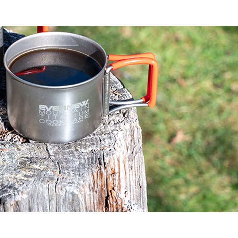 EVERNEW Titanium Ti Demitasse 220 FH ECA543