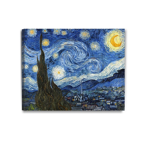 DECORARTS - Starry Night - Vincent Van Gogh Reproductions. Giclee