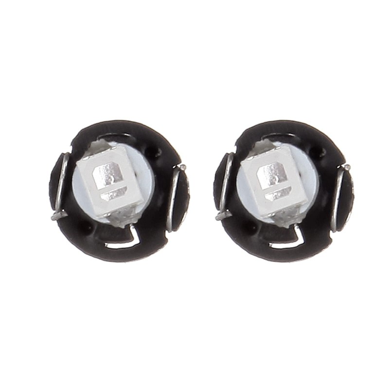 cciyu 4 Pack Blue T3 LED Neo Wedge A/C Light