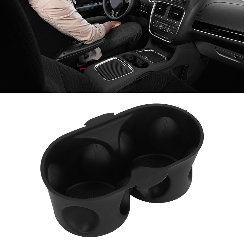 Car Center Console Cup Holder 1WV70DX9AA Rubber Cup Holder Liner