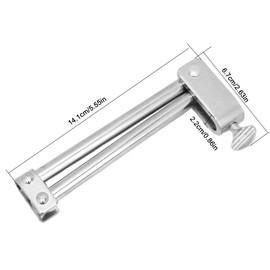 Tbest Bar Type Brake Hose Clamp - Steel Alloy for Blocking Fuel and Brake Pipes in Cars