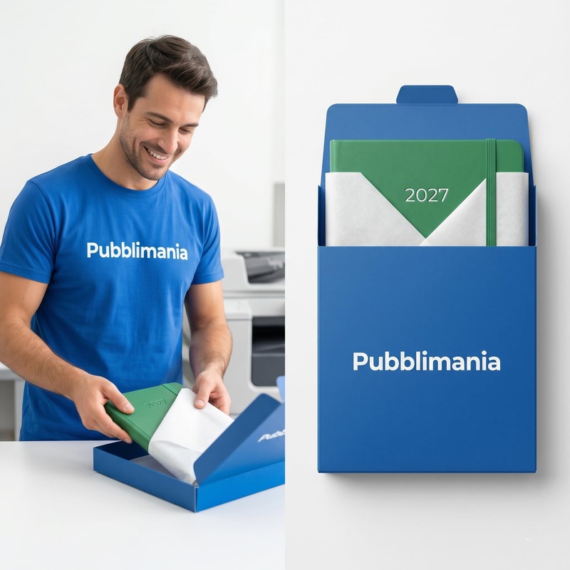 Pubblimania Agenda Giornaliera 2027 Con Elastico e Portapenna, Planner Professionale15x21