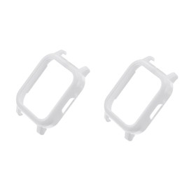 jojofuny 2pcs Stylish Smartwatch Pc Protective Case for Millet Lightweight Scratch-Resistant Bumper Easy Installation Full Compatible