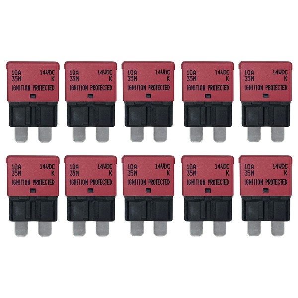 Auto Reset ATC/ATO 10 Amp Circuit Breaker Fuse for Automotive
