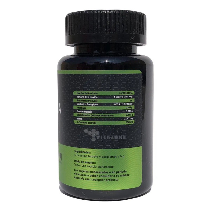 Carnitina 500 Cápsulas High Power