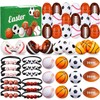 Drcurn Sport Prefilled Easter Eggs with Toys, Filled Easter Eggs