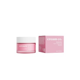 cream co. Moisturizer mit 5-Fach Hyaluron, Niacinamid (Vitamin B3) & Panthenol (Vitamin B5) 50 ml, Vegan Feuchtigkeitscreme für Damen & Männer, Revitalisiert & Hellt Auf, Gesichtscreme alle Hauttypen