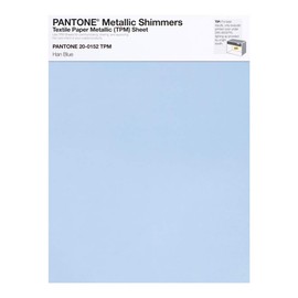 Pantone Metallic Shimmer TPM, 8.5x11 Inch Sheet, 20-0152 Han Blue