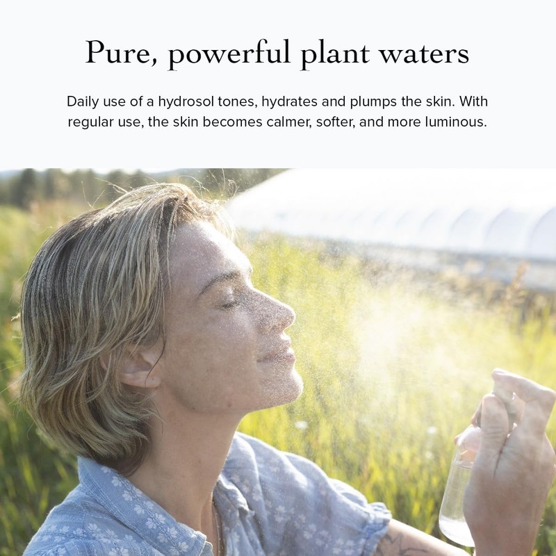 Evan Healy Rose Geranium Hydrosoul |Copper Distilled Hydrosol Gentle and