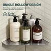 Greenspring 10" Corner Shower Shelf, Recessed Corner Shelves, 304 Stainless
