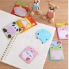 8Pads Multicolor Cute Animal Sticky Notes with 8 Cute Patterns