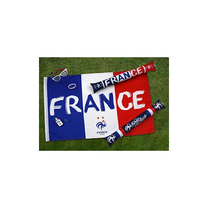 FFF Fan-Set – Flagge Brille Make-up Armband – 2 Sterne