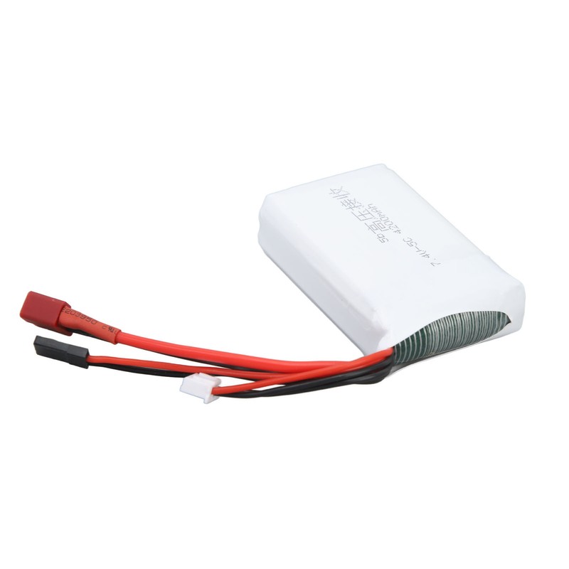 RC 7.4V 4200mAh Lithium Battery Lightweight Overcharge Protection T Plug