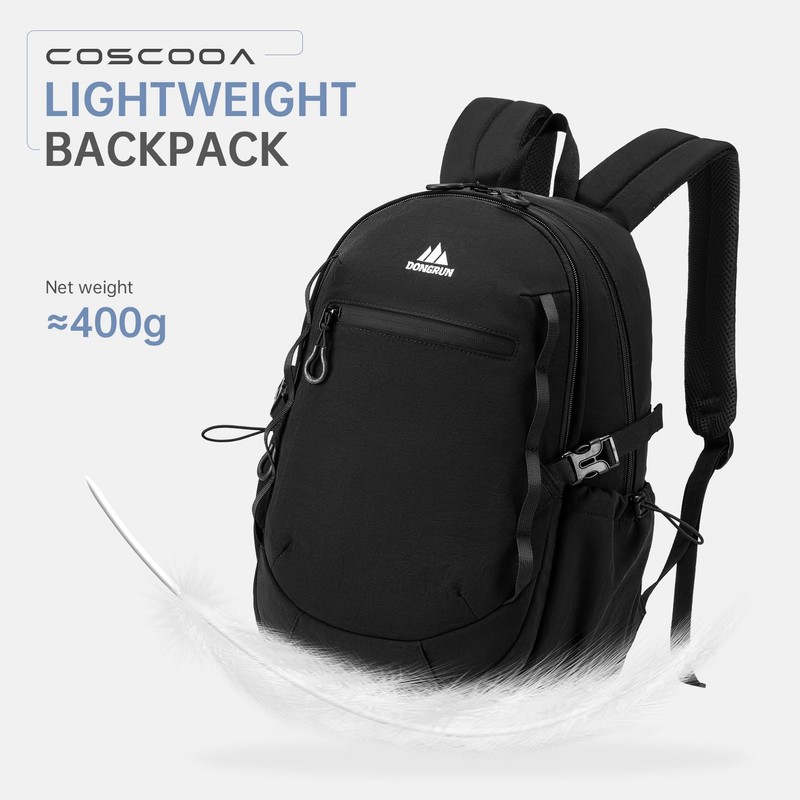 COSCOOA 40x30x15cm Personal Item Travel Backpack,16"x12"x6" Small Carry-On Bag 20L,