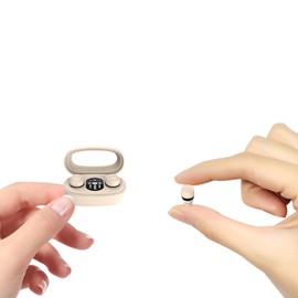 Mini Invisible Headphones Bluetooth Wireless Small In-Ear Wireless Headphones Earbuds for Small Ears Wireless Earphones Earplugs Earphones Headphones Hidden in Ear Headphones without Cable