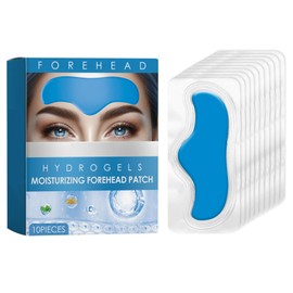 Felico Forehead Wrinkle Patches 10Pcs with Aloe, Collagen, Vitamin E, Anti Wrinkle Patches, Forehead Wrinkles Treatment, Face Tape for Wrinkles Care to Smooth Fine Lines & Wrinkles for Women