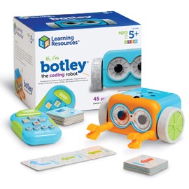 Learning Resources Botley the Coding Robot - Code Games for Boys and Girls, Robotics for Kids, STEM Programming, Scientific Building Toys, Engineering Gift Set, Interactive