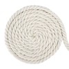 G2PLUS 14 mm Beige Cotton Cord, 10 m Thick Cotton Rope, Cotton Rope for Advent Calendar, Crafts, Crafts