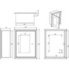 Aluminium Cabinet for Fire Escape Ladder | Universal Access Box