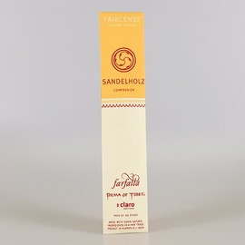 Farfalla Sandalwood Incense Sticks (Pack of 10) - Organic