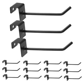 Chinflly 15 PCS Metal Panel Hook Hanger,4 Inch Jewelry Display Hook for Hanging Tower, Scarf, hat, Key